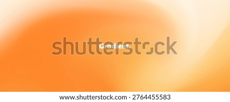 Beautiful Autumn Background Template, Orange and cream gradation color artwork. Blurred minimal orange gradient. Perfect for autumn or fall, thanksgiving, halloween designs. Cozy orange backdrop.