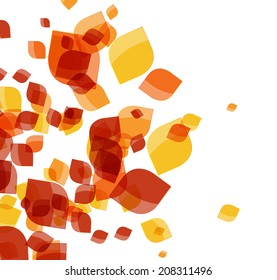 Beautiful Autumn Background Vector Illustration. EPS10