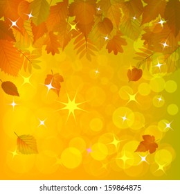 Beautiful Autumn Vector Background