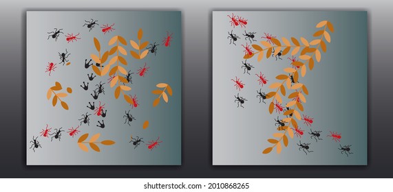 Beautiful autumn,abstract floral background design