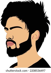 
Beautiful Avatar Man Vector Artwork. This is an eps file.
