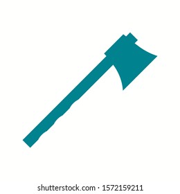 Beautiful Axe Glyph Vector Icon