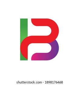 The beautiful b letter logo