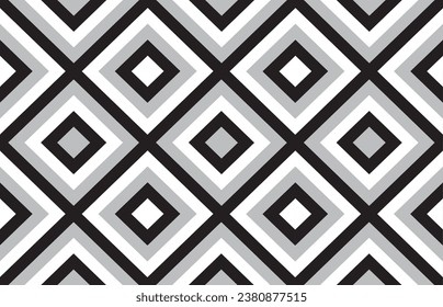 Beautiful Back and white colours geometric background. Colourful box pattern. Print design. Graphic design. Vector pattern. Geometric pattern. Lines. Fabric. Black and white Check pattern. Decorative.