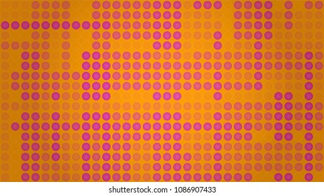 beautiful backdrop of small glowing circles. Modern fashionable background.