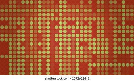 beautiful backdrop of small glowing circles. Modern fashionable background.