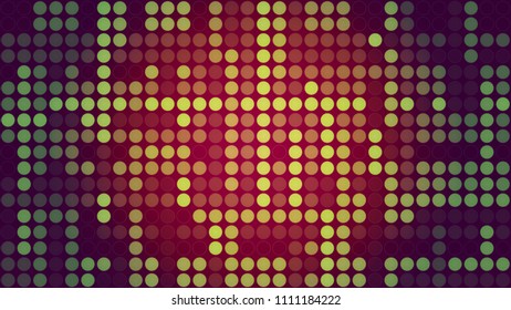 beautiful backdrop of small glowing circles. Modern fashionable background.
