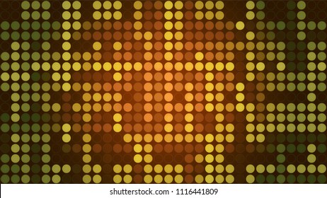 beautiful backdrop of small glowing circles. Modern fashionable background.