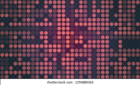 beautiful backdrop of small glowing circles. Modern fashionable background.