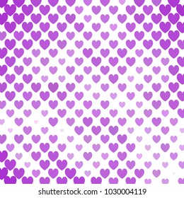 Beautiful background with an abstract pattern of hearts. The layout for greeting cards, Valentine Day cards, labels, tags, banners, flyers, ads. Vector clip art.