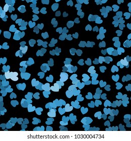 Beautiful background with an abstract pattern of hearts. The layout for greeting cards, Valentine Day cards, labels, tags, banners, flyers, ads. Vector clip art.