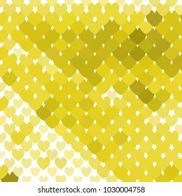Beautiful background with an abstract pattern of hearts. The layout for greeting cards, Valentine Day cards, labels, tags, banners, flyers, ads. Vector clip art.