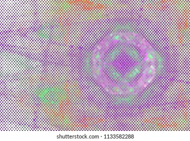Beautiful background with an abstract pattern of hearts. Design element for greeting cards, book covers, title backgrounds. Vector clip art.