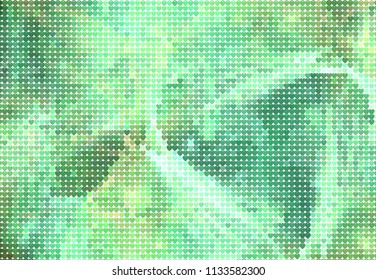 Beautiful background with an abstract pattern of hearts. Design element for greeting cards, book covers, title backgrounds. Vector clip art.