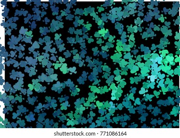 Beautiful background with an abstract pattern of hearts. Design element for greeting cards, book covers, title backgrounds. Vector clip art.