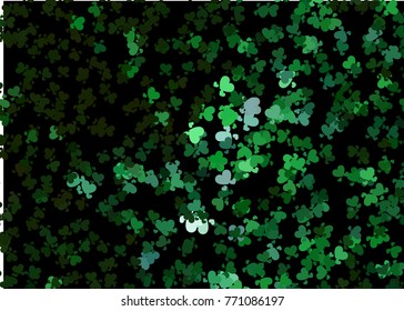 Beautiful background with an abstract pattern of hearts. Design element for greeting cards, book covers, title backgrounds. Vector clip art.