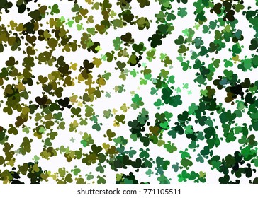 Beautiful background with an abstract pattern of hearts. Design element for greeting cards, book covers, title backgrounds. Vector clip art.