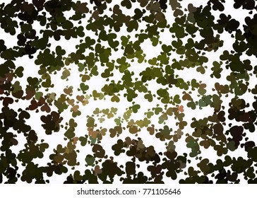 Beautiful background with an abstract pattern of hearts. Design element for greeting cards, book covers, title backgrounds. Vector clip art.