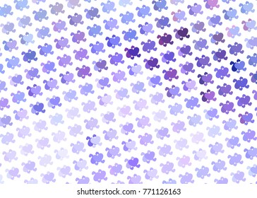 Beautiful background with an abstract pattern of hearts. Design element for greeting cards, book covers, title backgrounds. Vector clip art.