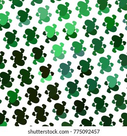 Beautiful background with an abstract pattern of hearts. Design element for greeting cards, book covers, title backgrounds. Vector clip art.