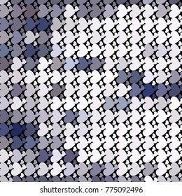 Beautiful background with an abstract pattern of hearts. Design element for greeting cards, book covers, title backgrounds. Vector clip art.