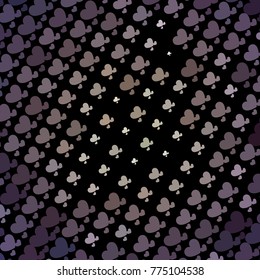 Beautiful background with an abstract pattern of hearts. Design element for greeting cards, book covers, title backgrounds. Vector clip art