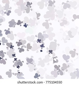 Beautiful background with an abstract pattern of hearts. Design element for greeting cards, book covers, title backgrounds. Vector clip art