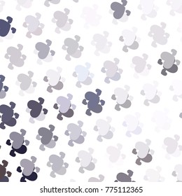 Beautiful background with an abstract pattern of hearts. Design element for greeting cards, book covers, title backgrounds. Vector clip art
