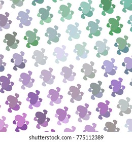 Beautiful background with an abstract pattern of hearts. Design element for greeting cards, book covers, title backgrounds. Vector clip art