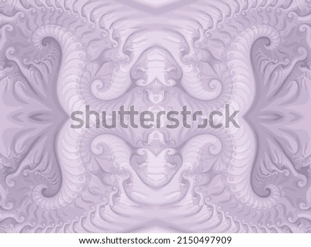 Beautiful background. Abstract spirals. Generated fractal. pattern. EPS10.
