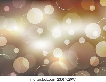 Beautiful background with circles shapes