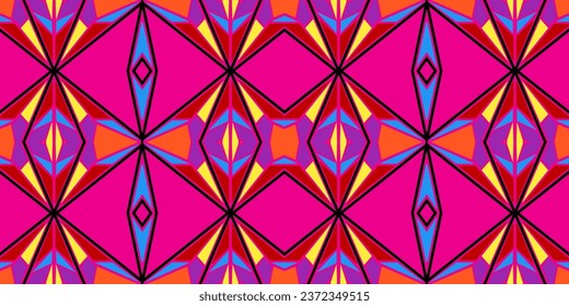 Beautiful background colourful mosaic abstract shape pattern with exclusive gradient 