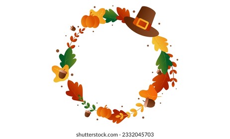 Beautiful Background for Design with Autumn and Thanksgiving Shades