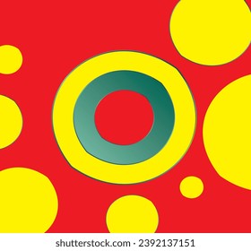 Beautiful background in different colors design 