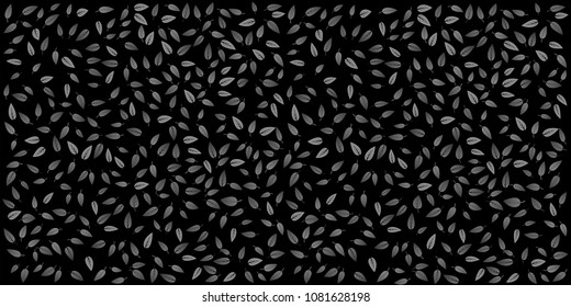 Beautiful background from different leaves on a textured background, for a banner, cards, business cards, menus. vector, vector graphics.
