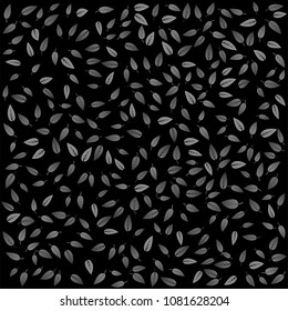 Beautiful background from different leaves on a textured background, for a banner, cards, business cards, menus. vector, vector graphics.