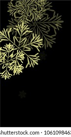 Beautiful Background with Falling Snowflakes. 
Element of Design with Snow for a Postcard, Invitation Card, Banner, Flyer. Vector Falling Snowflakes. Vector Snowflakes Background