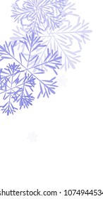 Beautiful Background with Falling Snowflakes. 
Element of Design with Snow for a Postcard, Invitation Card, Banner, Flyer. Vector Falling Snowflakes. Vector Snowflakes Background