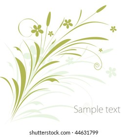 Beautiful background with flower