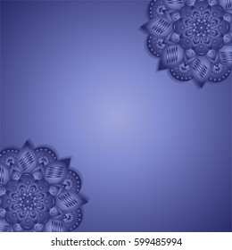 Beautiful background with a flower ornament. You can use for greeting cards, packaging, invitations.