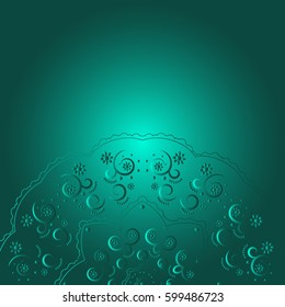 Beautiful background with a flower ornament. You can use for greeting cards, packaging, invitations.
