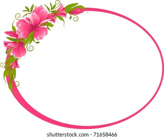 Beautiful background with flowers