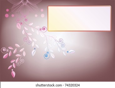  beautiful background with flowers