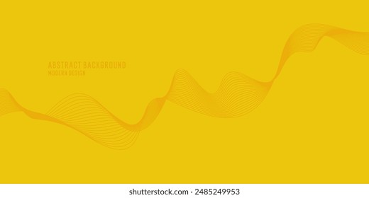 Beautiful background with flowing lines. Abstract elegant lines. The flow movement. Vector illustration.
