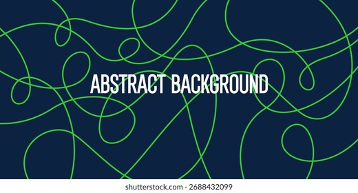 Hermoso fondo con líneas que fluyen. Abstractas líneas elegantes. El movimiento de flujo. Ilustración vectorial.