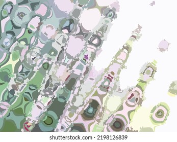 Beautiful background with glass effect for interior solutions or textiles. Textural backdrop for fashion trends, scrapbooking, covers, prints, fabric, wallpaper, etc. Ripples - colored rhythmic bursts