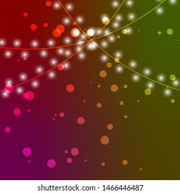 Beautiful background, glowing dust, light, unusual light, abstract concept. White, fascinating light.