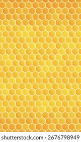 Beautiful background of honeycomb structure