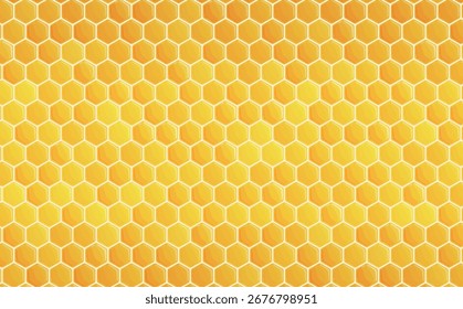 Hermoso fondo de estructura de panal