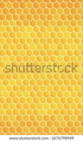 Beautiful background of honeycomb structure